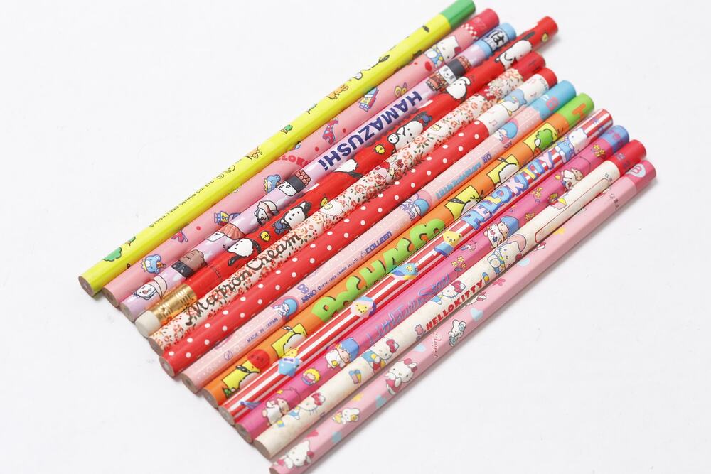 90s Sanrio Pencils by Colleen Hello Kitty Japan Drawing Stationery ~ 260930-WH 6